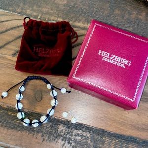 Swarovski Crystals bracelet and earrings